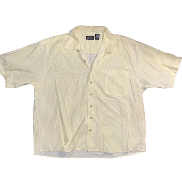 faded glory dress shirts Faded Glory Shirt Mens Large 42 44 Plaid Casual Button Front Pockets Gorpcore